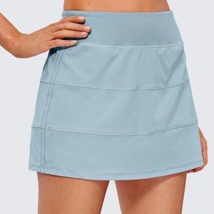 CRZ Yoga Tennis Golf Skirt Skort w Pockets Sz M